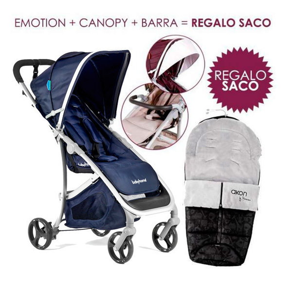 Emotion de Babyhome 2016 + Canopy + Barra + Saco de REGALO