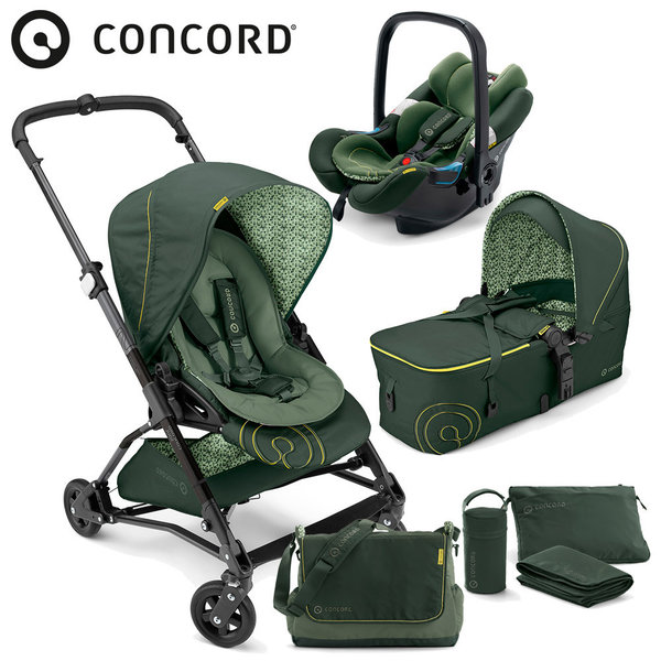 Concord SOUL Mobility-Set Jungle Green 2016 + REGALO Saco