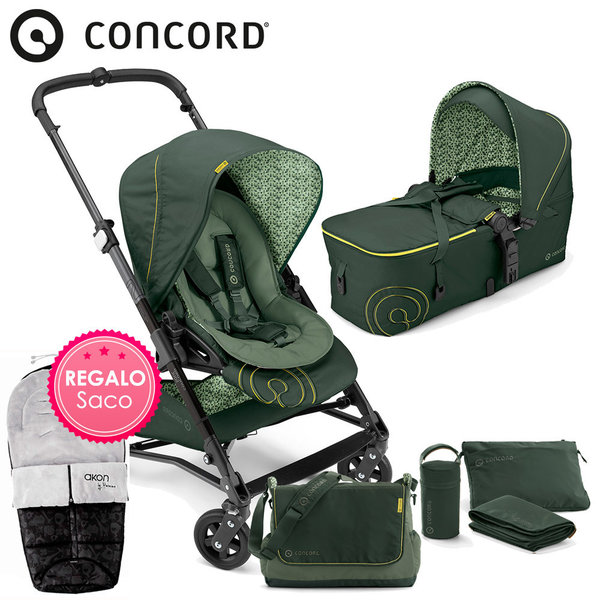 Concord SOUL Baby-Set Jungle Green 2016 + REGALO Saco