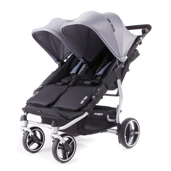 Silla Gemelar EASY TWIN 3S Baby Monsters Chasis Silver + REGALO Barra Frontal