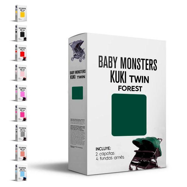 Pack Color para Kuki Twin Baby Monsters