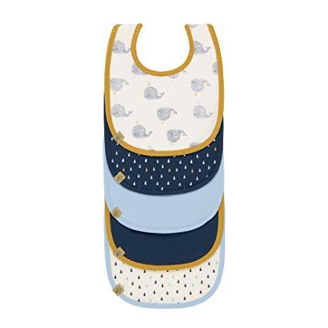 Pack 5 Baberos Impermeables Water Whale Lassig